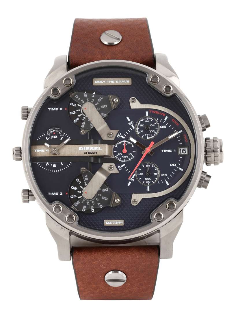 Buy DIESEL Men Black Multiple Dial Chronograph Watch DZ7314I Watches for Men 1418979 Myntra