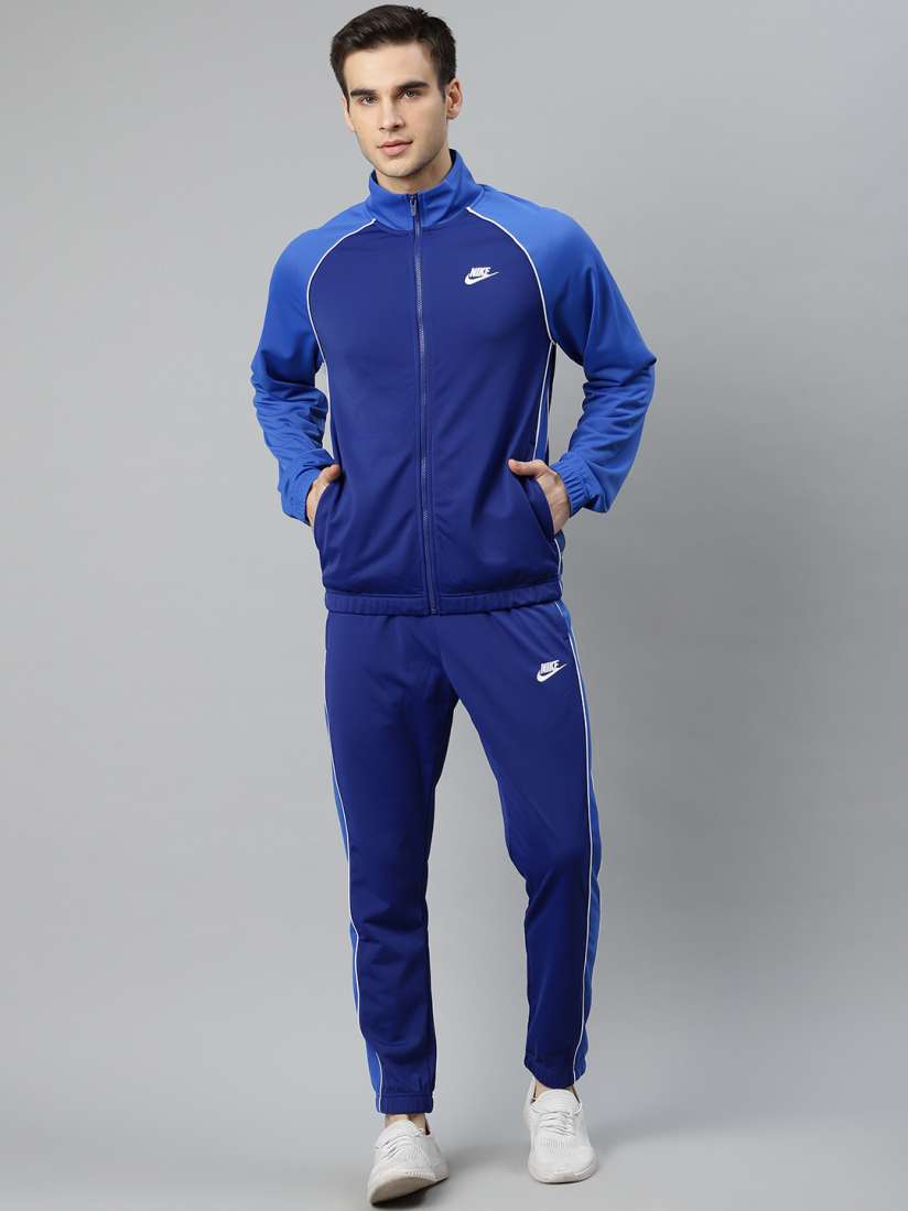 Buy Nike Men Blue Solid NSW SPE PK Tracksuit Tracksuits for Men 14194902 Myntra