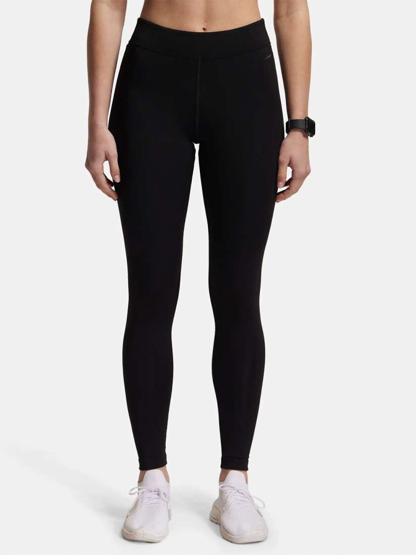 Buy Jockey Performance Leggings with Broad Waistband and Stay Dry Technology Leggings for Women 14199942 Myntra