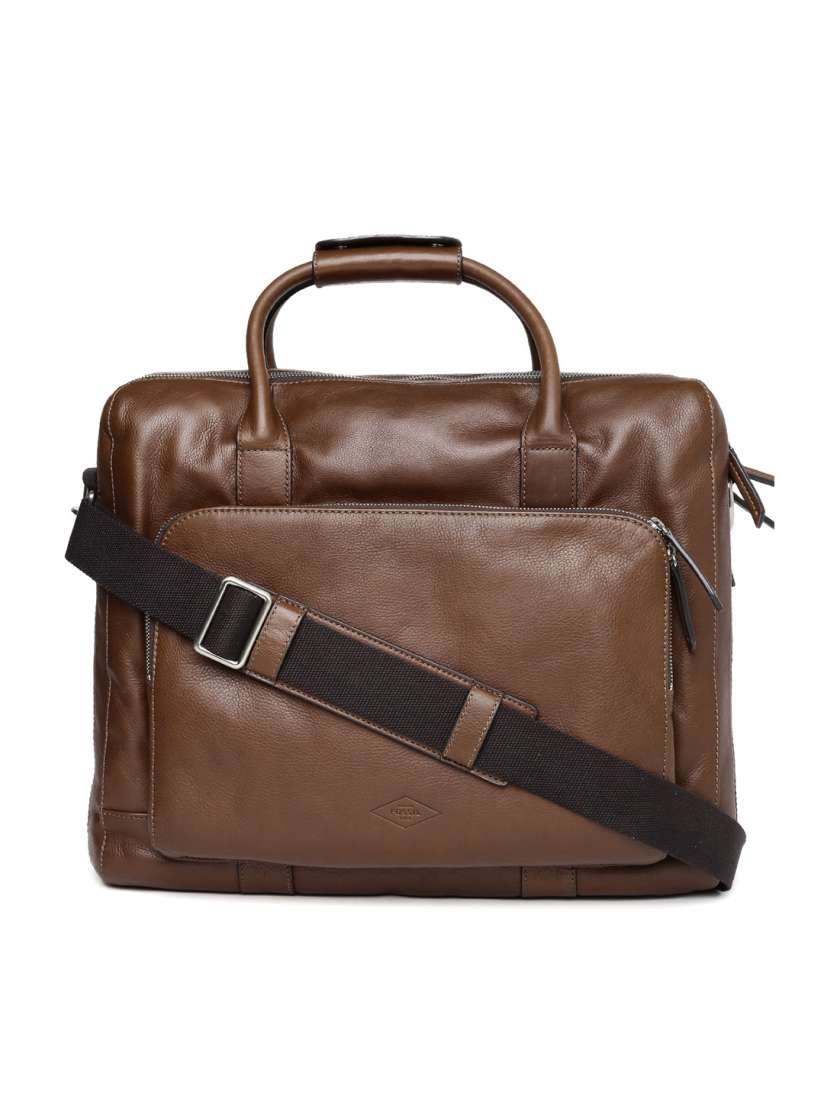 Fossil laptop bag mens on sale