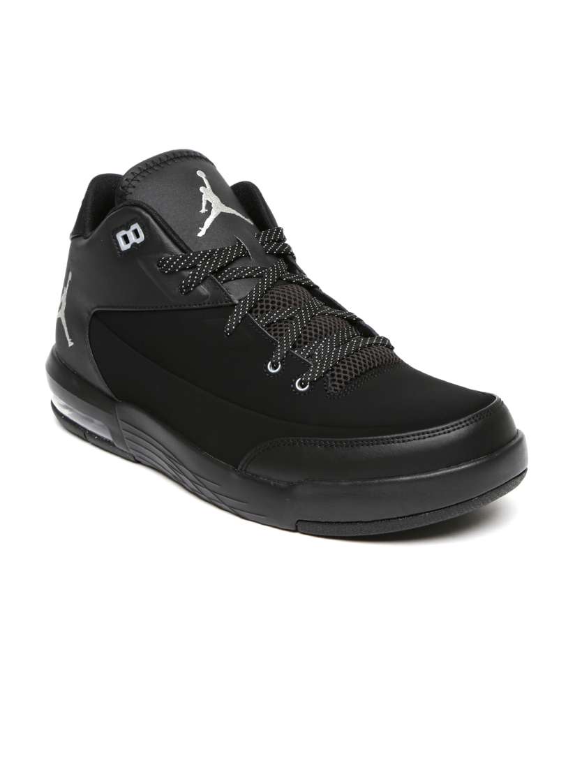 Buy Nike Men Black Jordan Flight Origin 3 Leather Basketball Shoes Sports Shoes for Men 1420948 Myntra