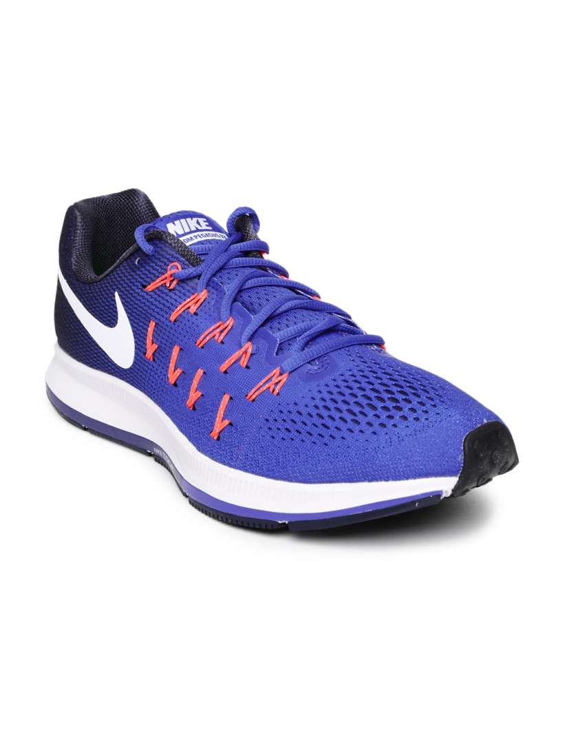 Buy Nike Men Blue Air Zoom Pegasus 33 Running Shoes Sports Shoes for Men 1420964 Myntra