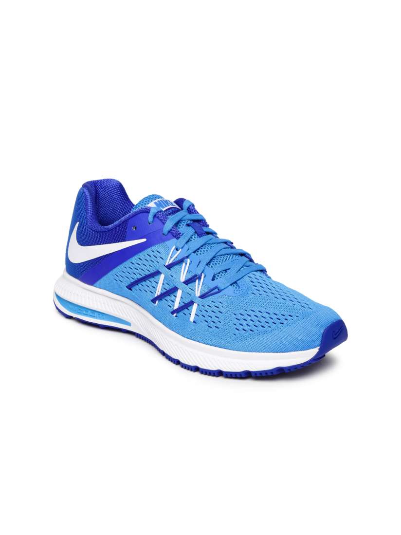 Nike zoom winflo 3 blue running shoes sales