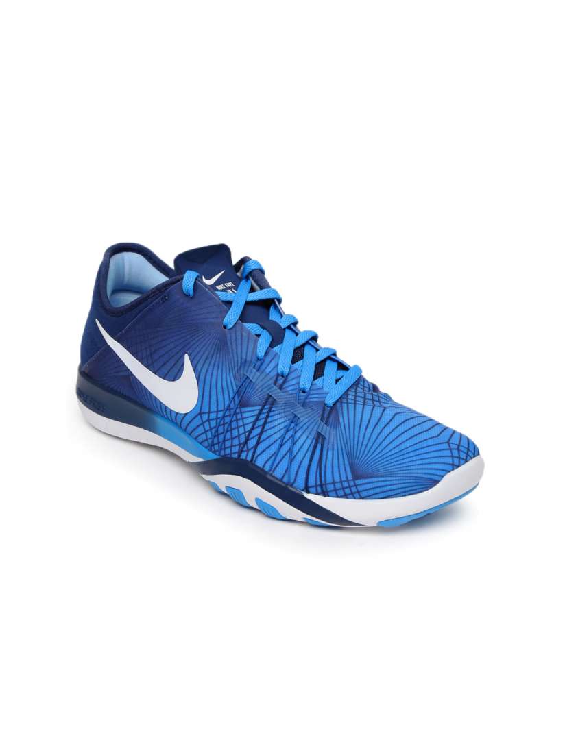 Buy Nike Women Blue Printed Free TR 6 Training Shoes Sports Shoes for Women 1421002 Myntra
