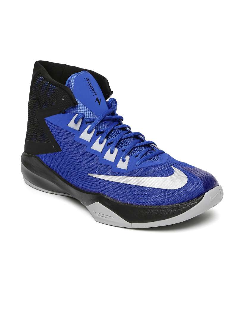 Buy Nike Men Blue Black Zoom Devosion Basketball Shoes Sports Shoes for Men 1421029 Myntra