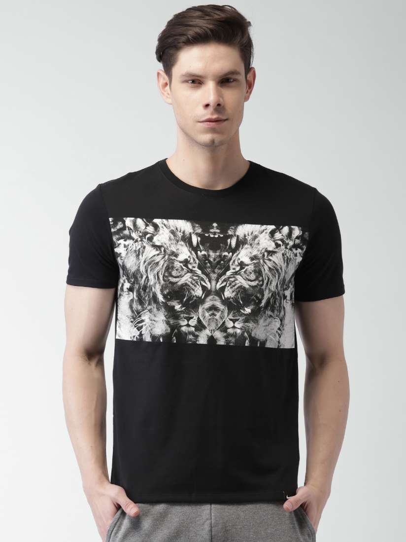 Buy Nike Black AS LBJ LION Printed T shirt Tshirts for Men 1421157 Myntra