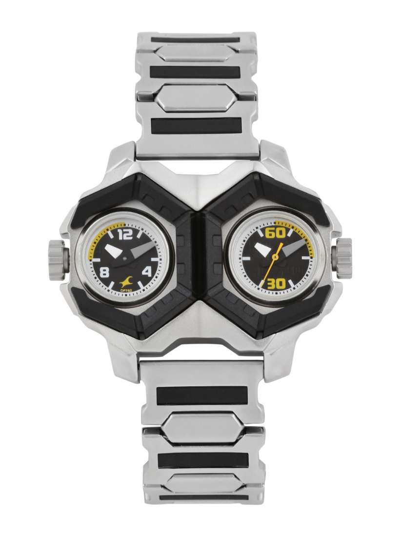 Buy Fastrack Men Black Dual Dial Analogue Watch 3151KM01 Watches for Men 1421173 Myntra