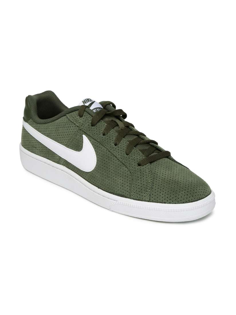 Buy Nike Men Olive Green Court Royale Sneakers Casual Shoes for Men 1421254 Myntra