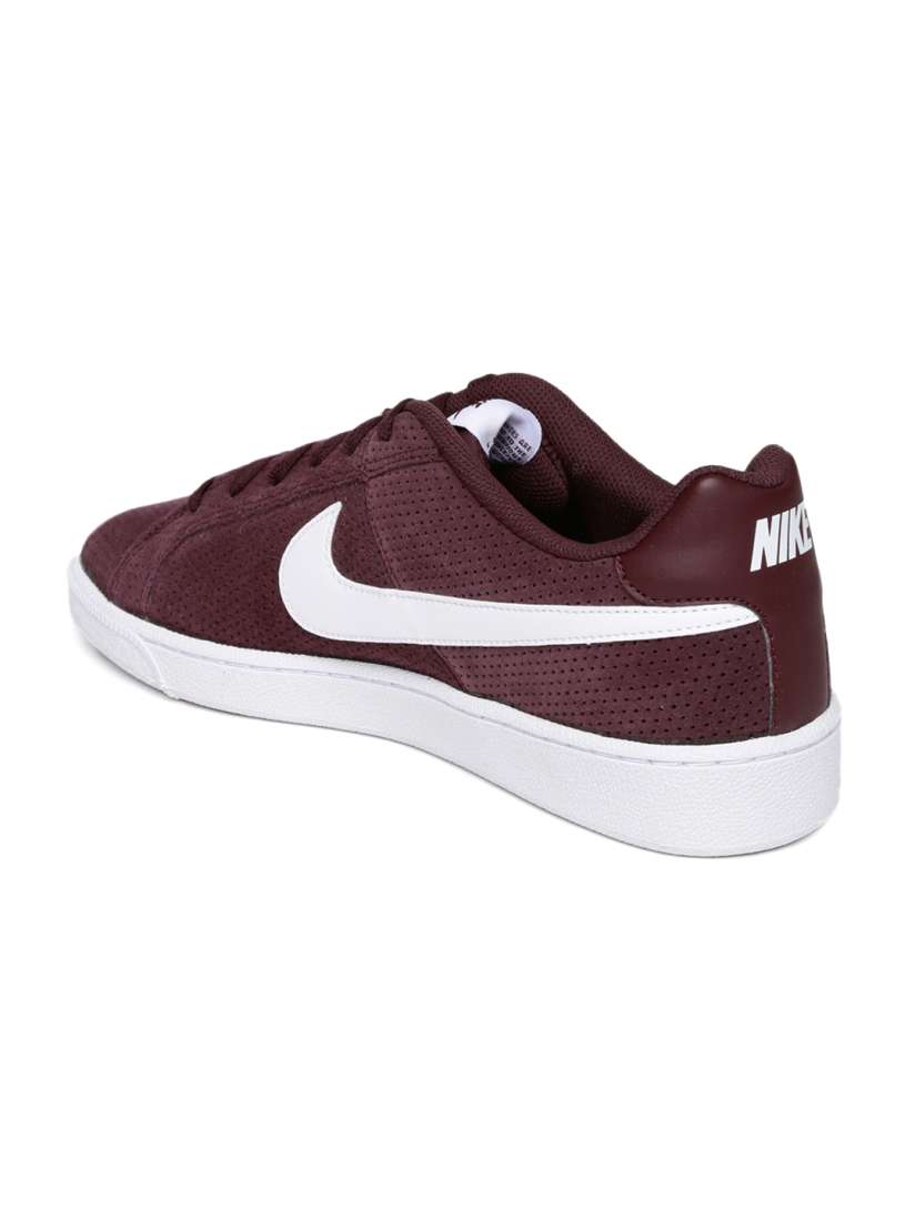 Buy Nike Men Maroon Court Royale Suede Sneakers Casual Shoes for Men 1421255 Myntra