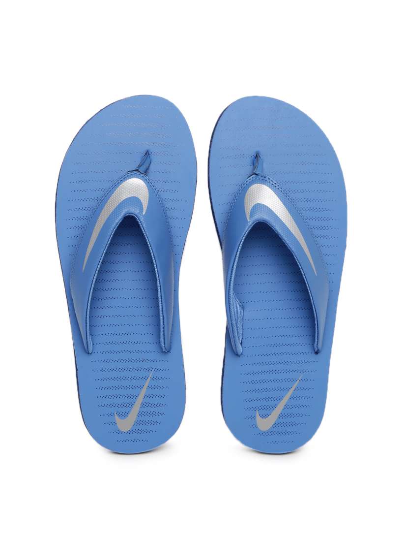 Buy Nike Men Blue Printed Chroma Flip Flops Flip Flops for Men 1421325 Myntra