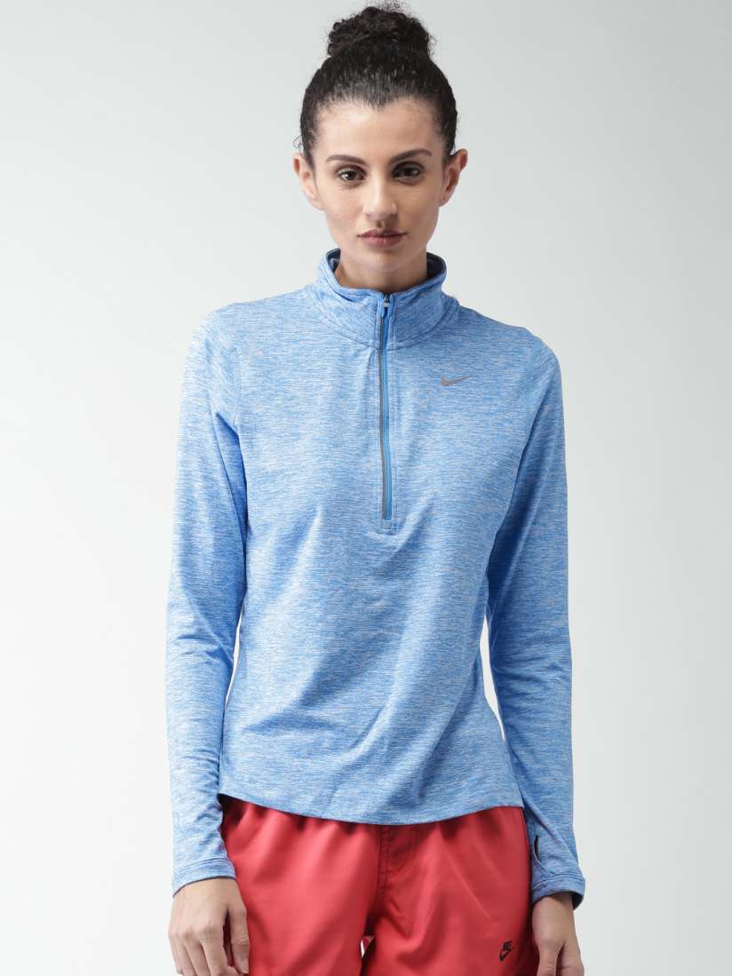 Nike element half zip blue new arrivals
