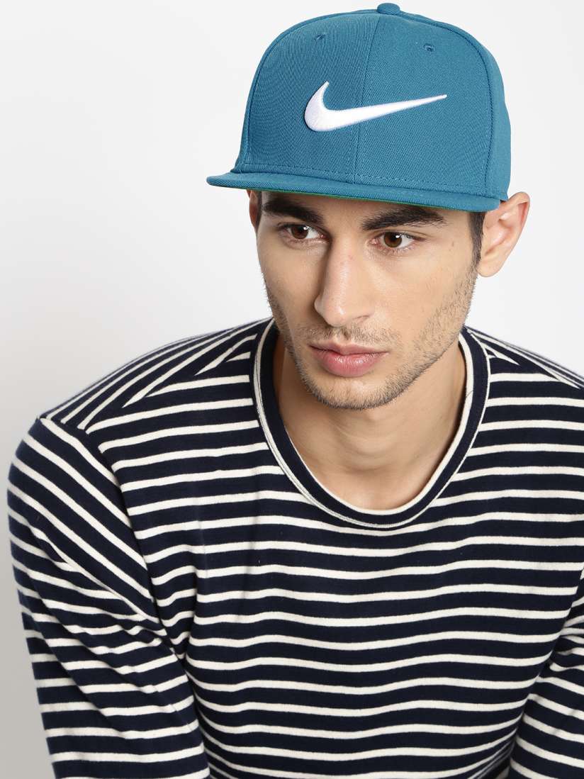 Buy Nike Unisex Blue Swoosh Pro Cap Caps for Unisex 1421443 Myntra