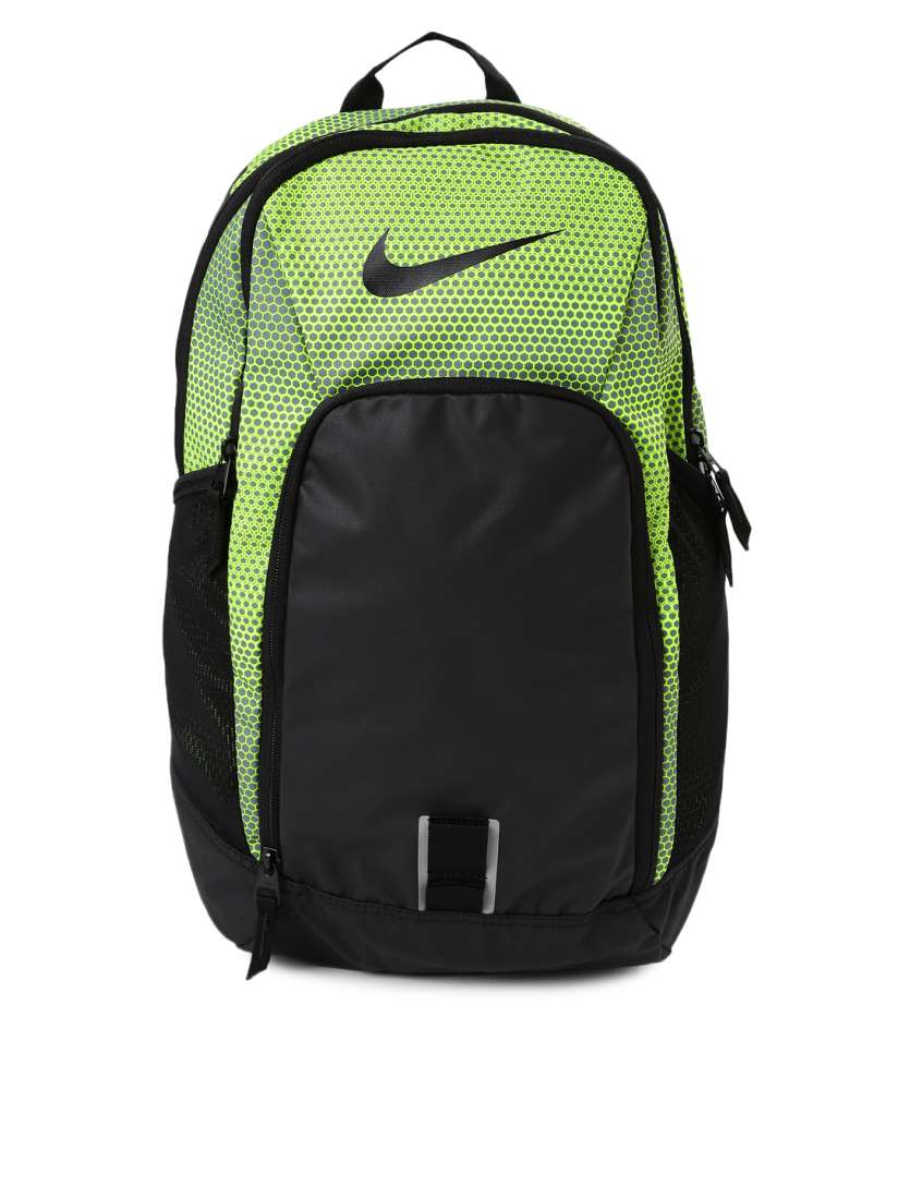 Buy Nike Unisex Black Neon Green Printed Alph Adpt Backpack Backpacks for Unisex 1421511 Myntra
