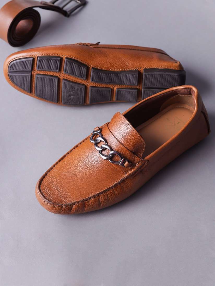 Buy Red Tape Men Tan Leather Driving Shoes Casual Shoes for Men 14219394 Myntra