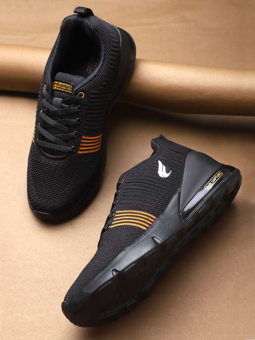 Buy Champs Men Black Mesh Running Shoes Sports Shoes for Men 14224442 Myntra
