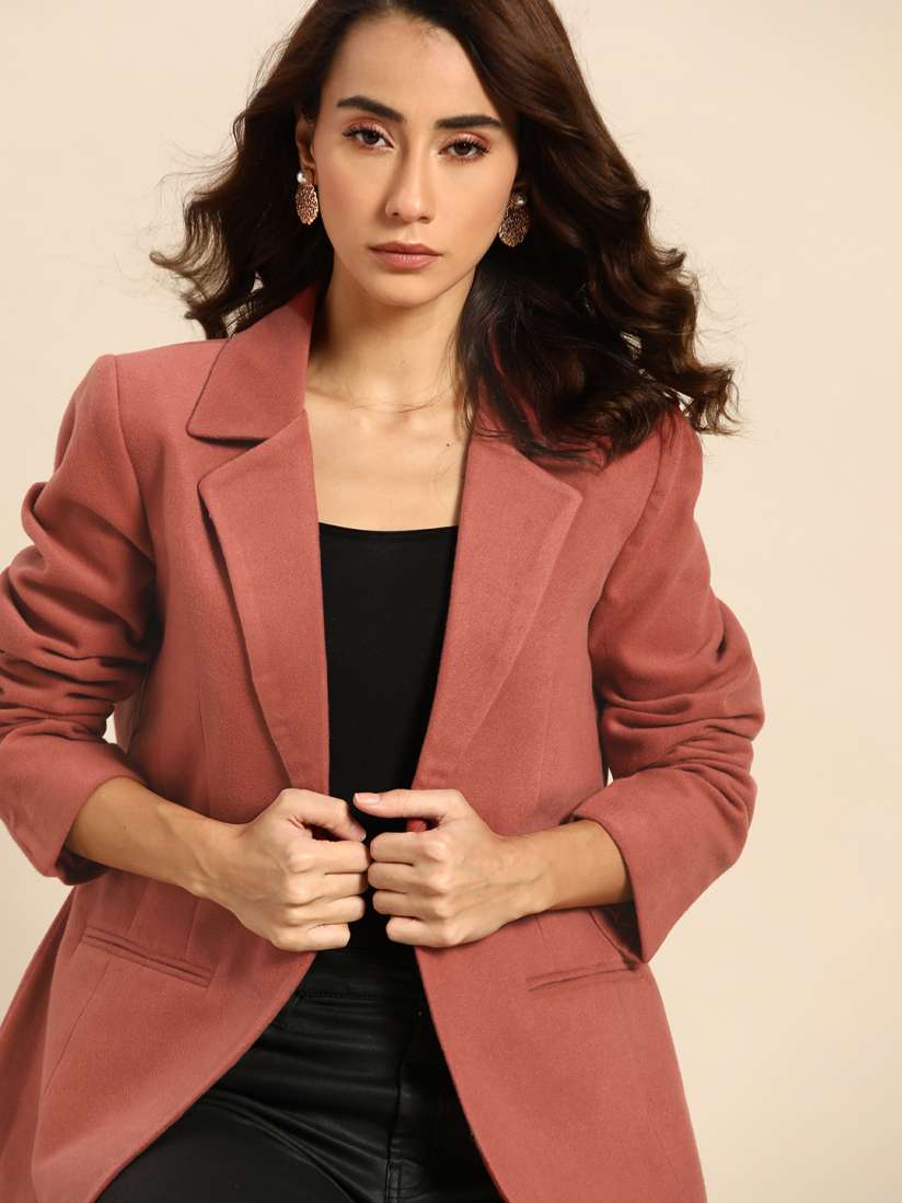 Casual blazer myntra shop