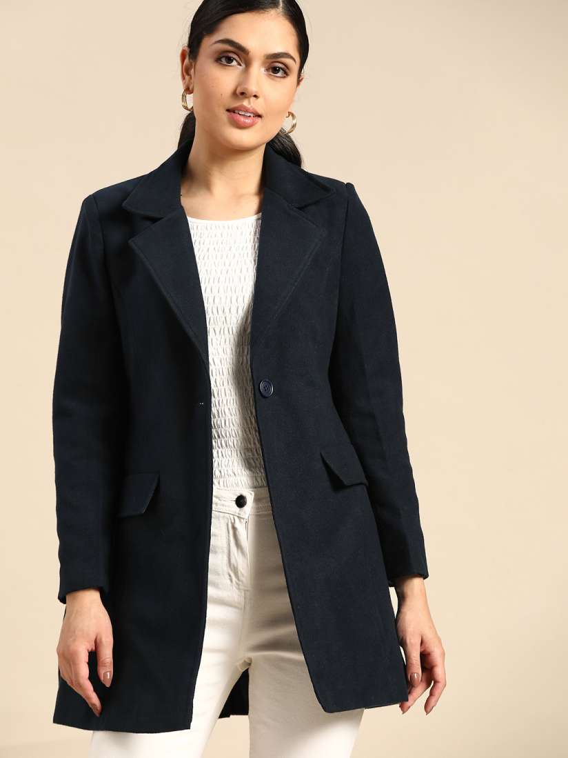 Navy blue overcoat new arrivals