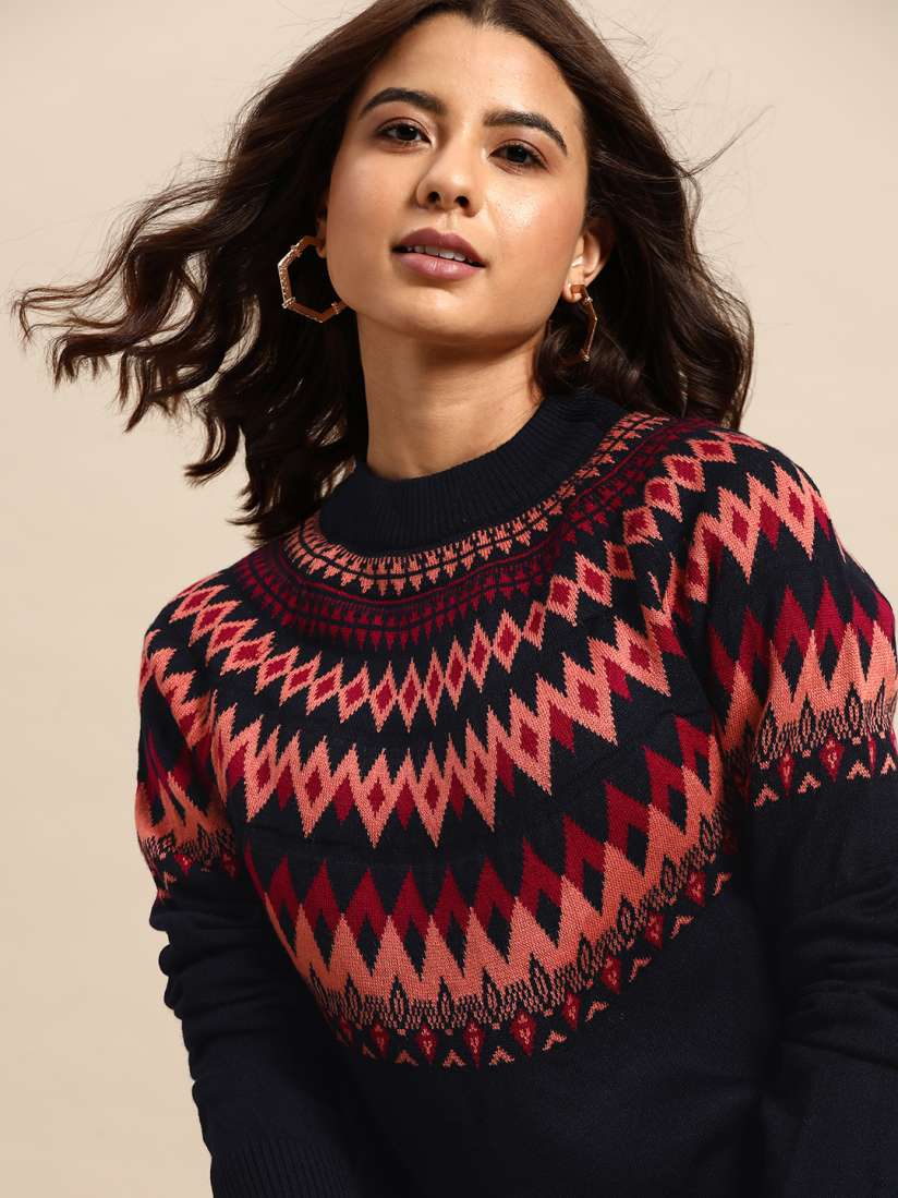 Myntra ladies sweater cheap