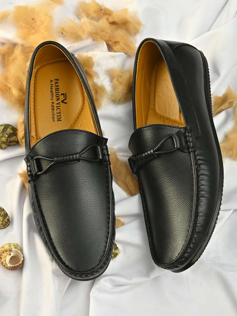Buy Fashion Victim Men Black Loafers Casual Shoes for Men 14235908 Myntra