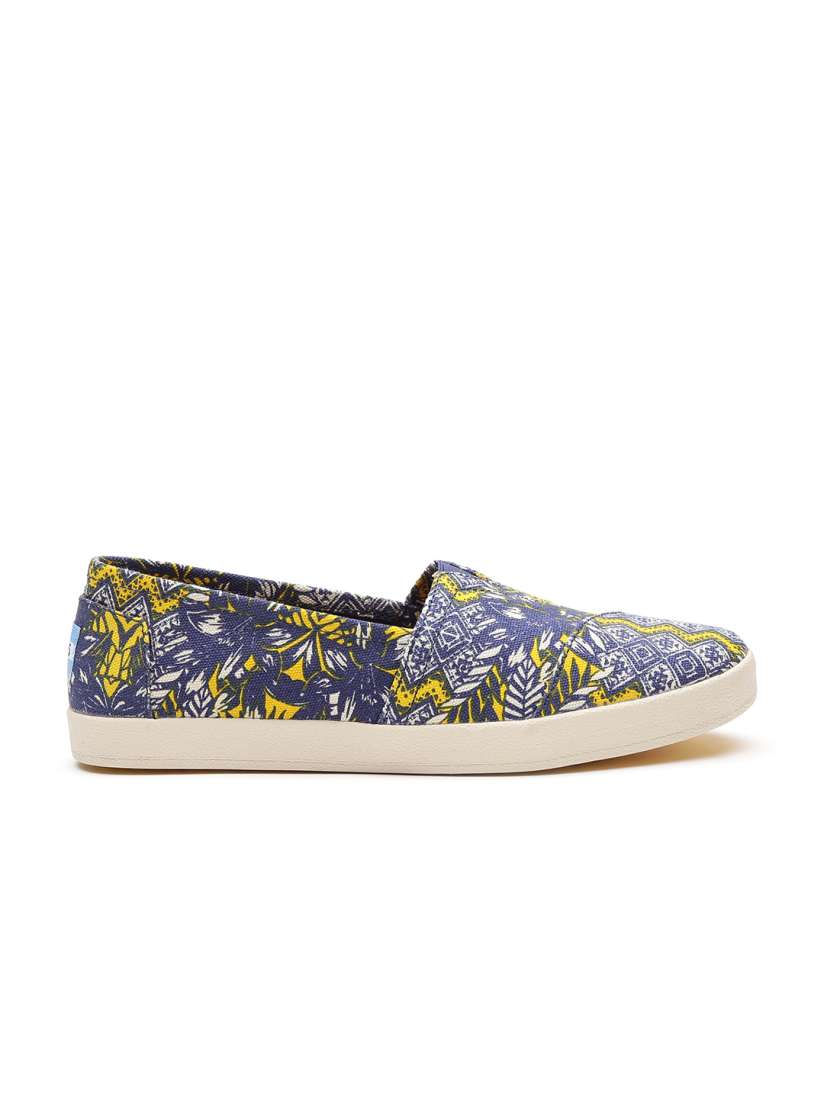 Ladies navy toms best sale