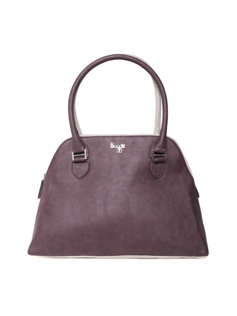 Buy Baggit Burgundy Beige Shoulder Bag Handbags for Women 1424205 Myntra