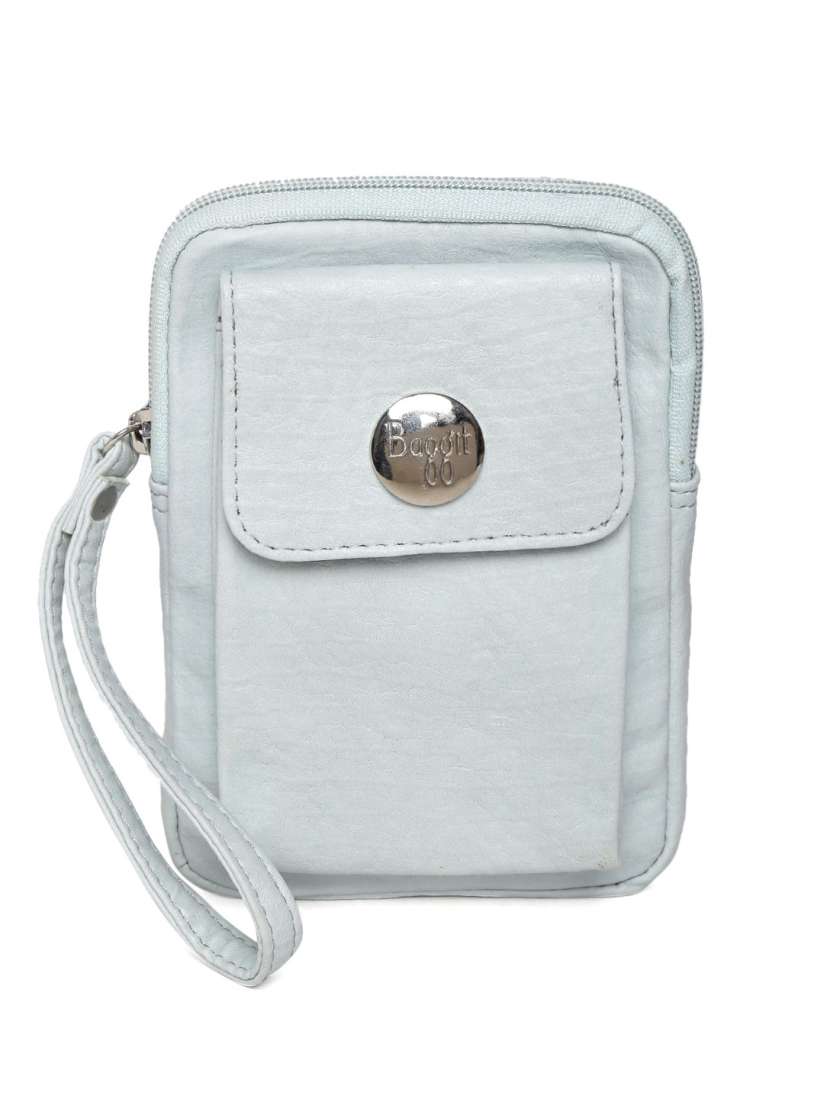 Buy Baggit Women Mint Green Textured Mobile Pouch Mobile Accessories for Women 1424299 Myntra