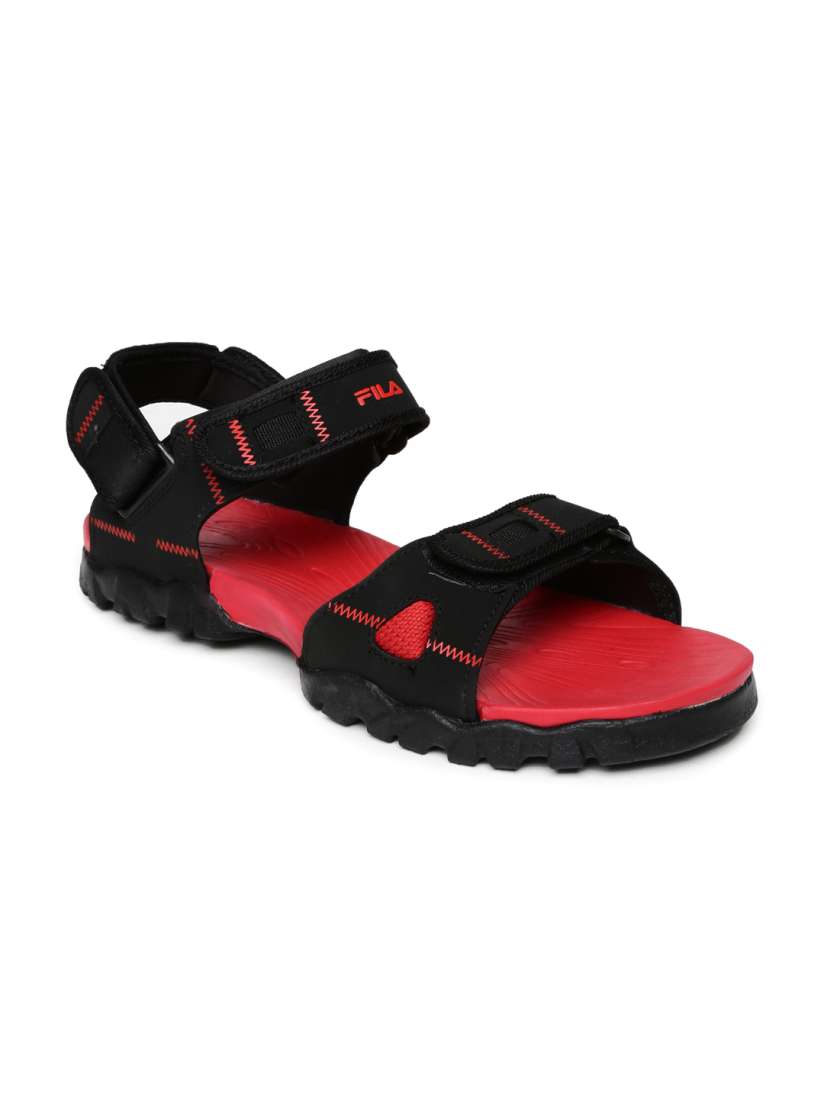Myntra sandals fila store
