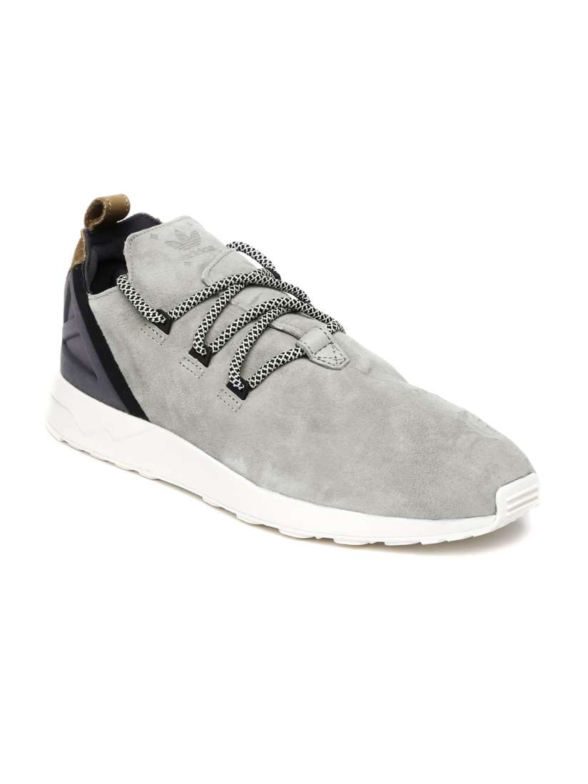 Men's adidas zx flux nubuck casual shoes new arrivals