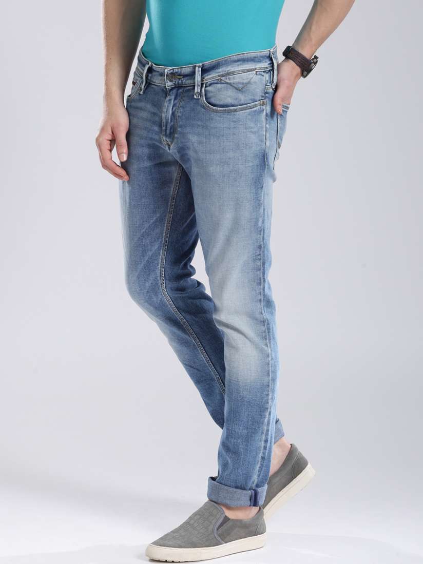 Buy Tommy Hilfiger Blue Skinny Sidney Fit Stretchable Jeans Jeans for Men 1425699 Myntra