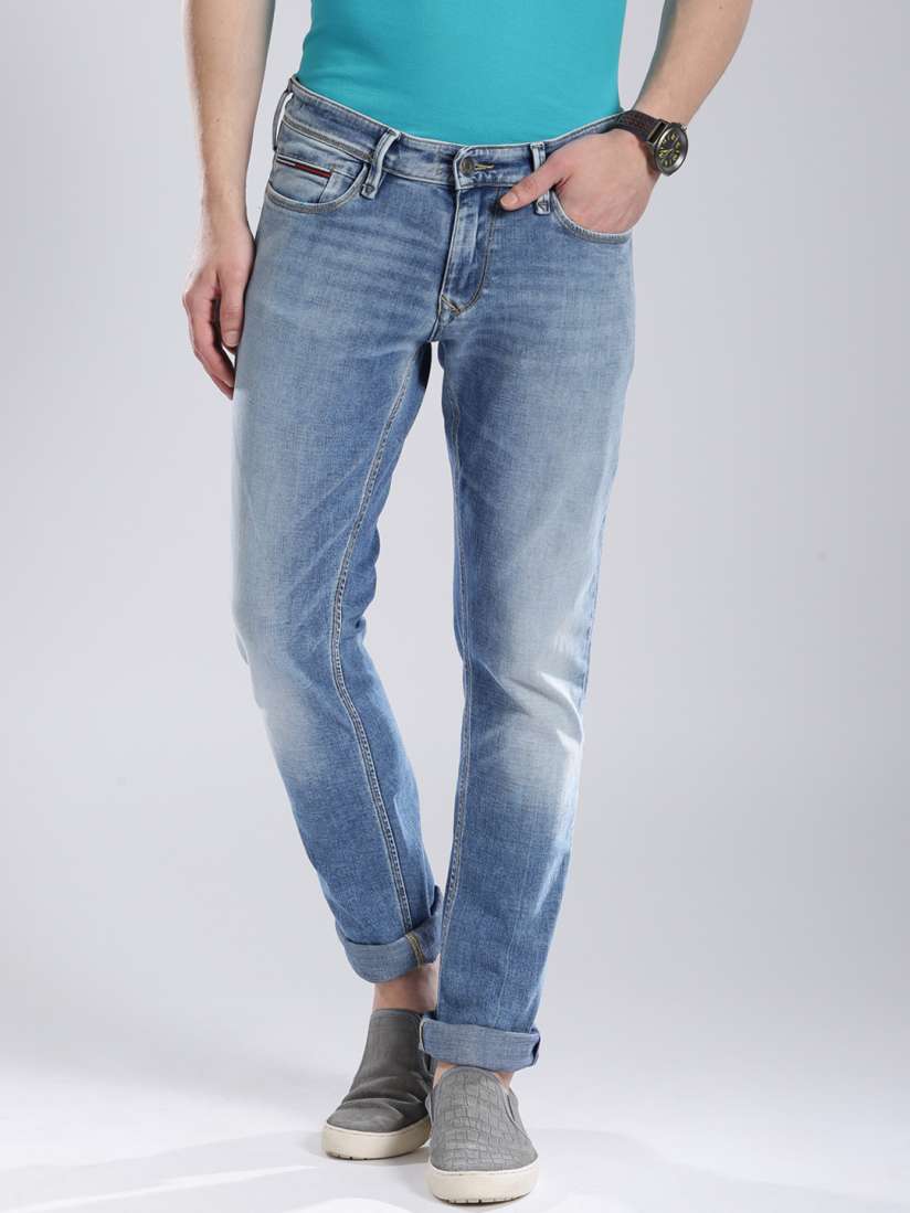 Buy Tommy Hilfiger Blue Skinny Sidney Fit Stretchable Jeans Jeans for Men 1425699 Myntra
