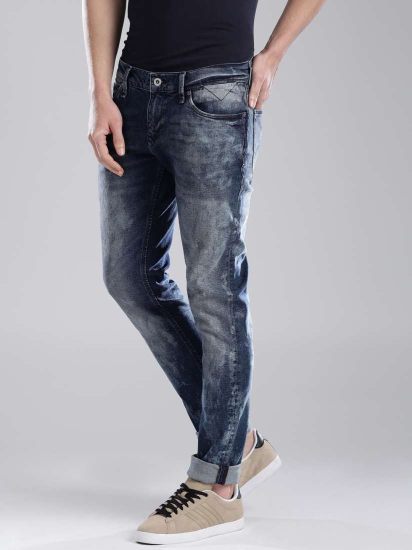 Buy Tommy Hilfiger Blue Skinny Sidney Fit Stretchable Jeans Jeans for Men 1425703 Myntra