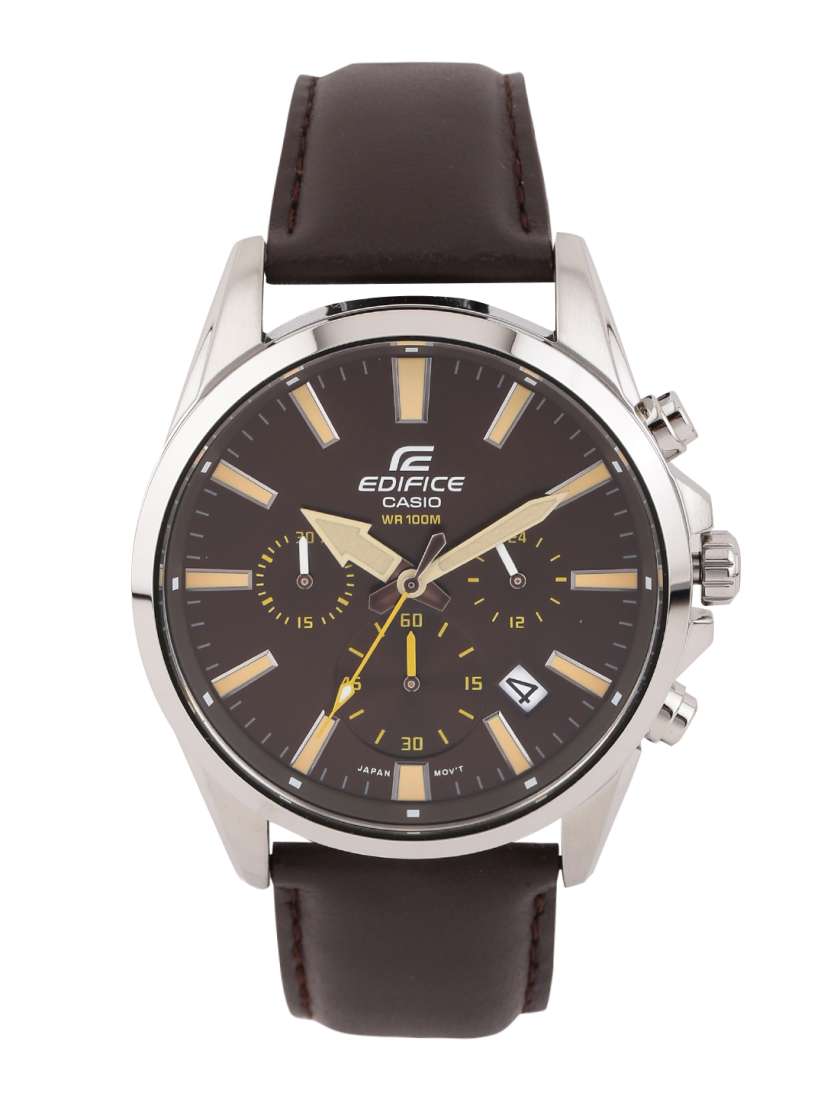 Buy Casio Edifice Men Brown Analogue Watches EX324 EFV 510L 5AVUDF Watches for Men 1426366 Myntra