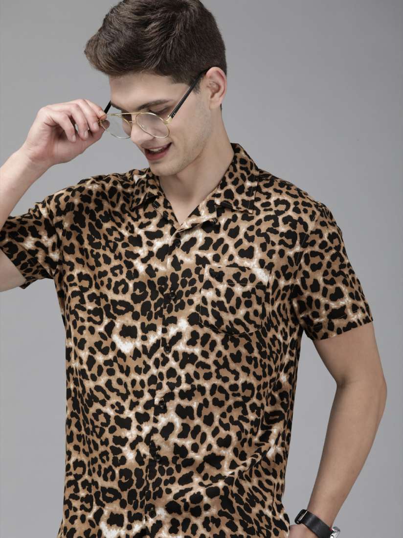 Jaguar print shirt sales