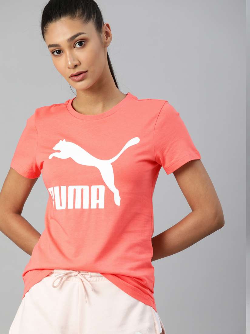 Peach puma shirt on sale