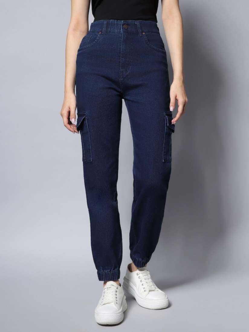 Buy High Star Women Blue Jogger Jeans Jeans for Women 14288502 Myntra