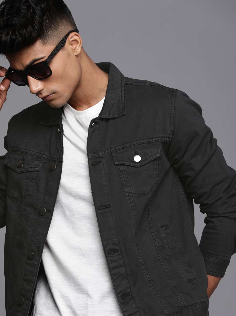 Mens jacket on myntra clearance