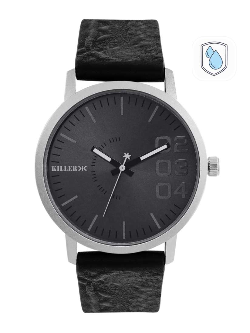 Buy Killer Men Charcoal Grey Solid Analogue Watch KL 1B Watches for Men 14299182 Myntra