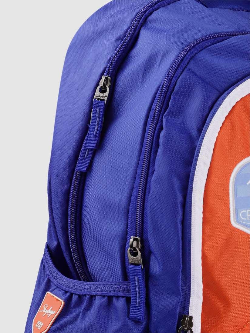 Buy Skybags Kids Blue Red Riddle 4 School Cricket Print Backpack Backpacks for Unisex Kids 14303958 Myntra