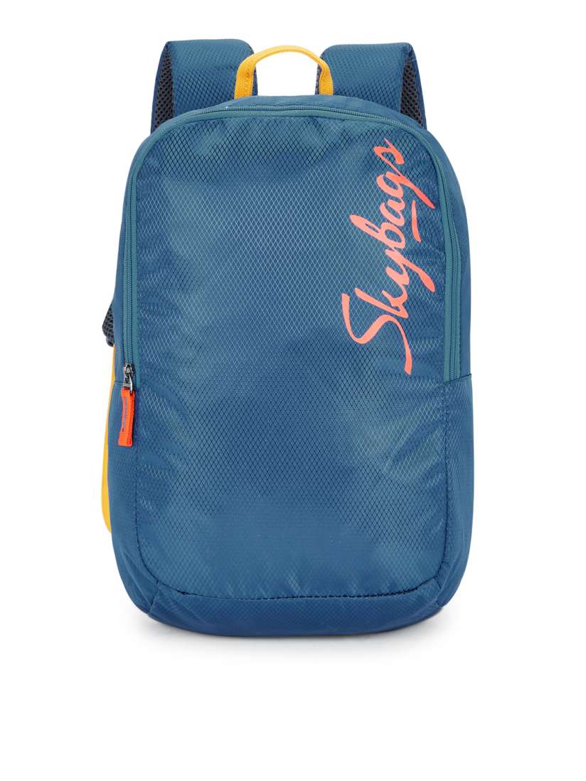 Buy Skybags Unisex Blue RAGER 01 Brand Logo Backpack Backpacks for Unisex 14303972 Myntra
