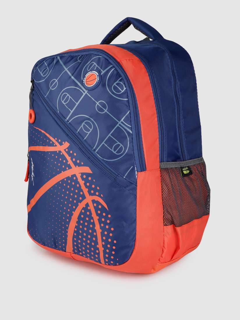 Buy Skybags Kids Blue Orange Conversational Printed Backpack Backpacks for Unisex Kids 14303976 Myntra