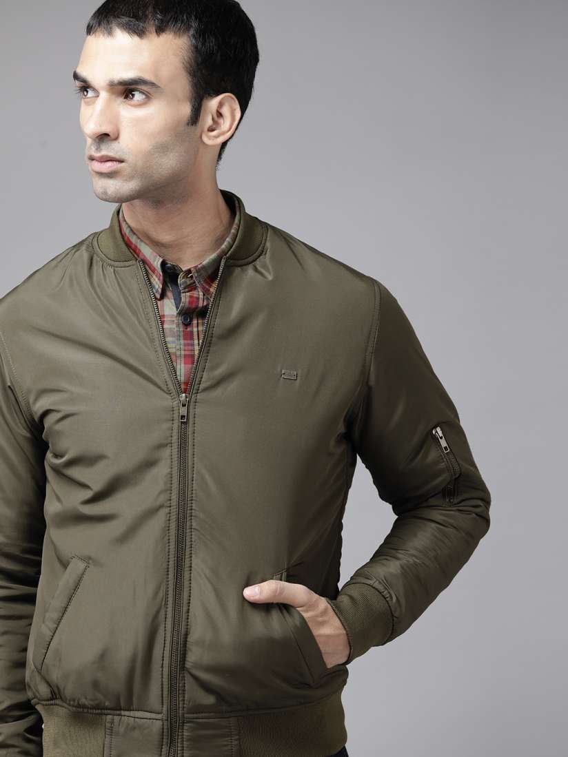 Roadster olive green jacket cheap