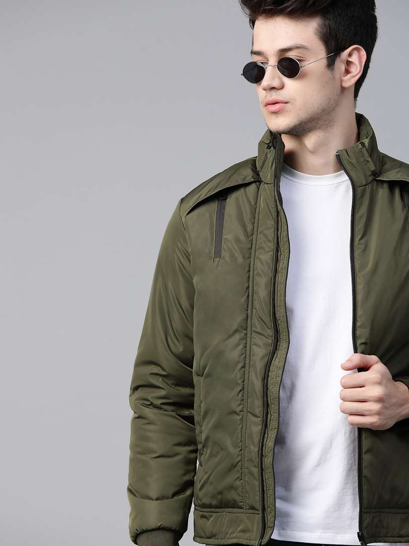 Olive Green Roadster Jacket Myntra 20% OFF On Roadster Men Olive