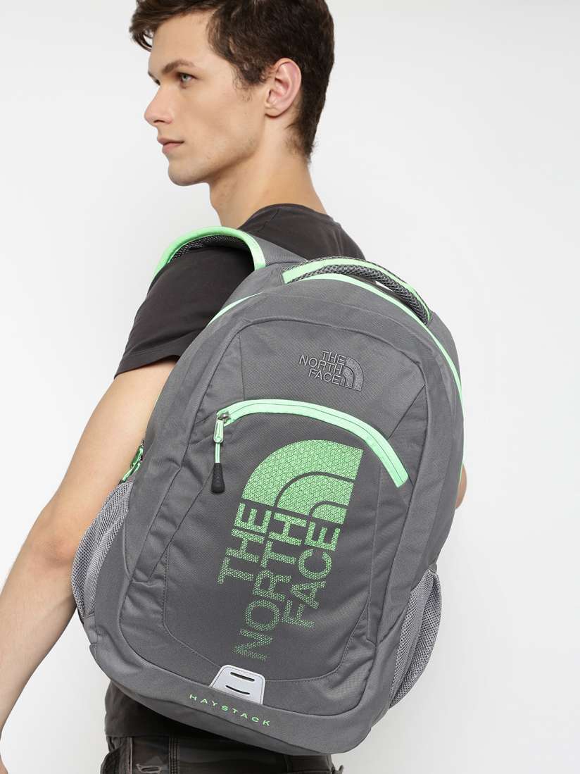 Buy The North Face Men Grey Haystack Printed Backpack Backpacks for Men 1431042 Myntra