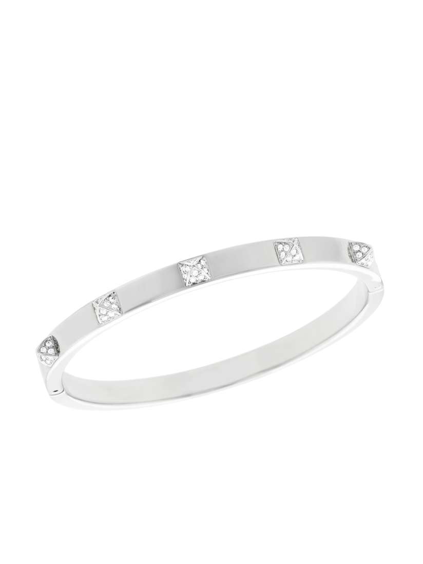 Buy SWAROVSKI Tactic thin Bangle Bracelet for Women 1432717 Myntra
