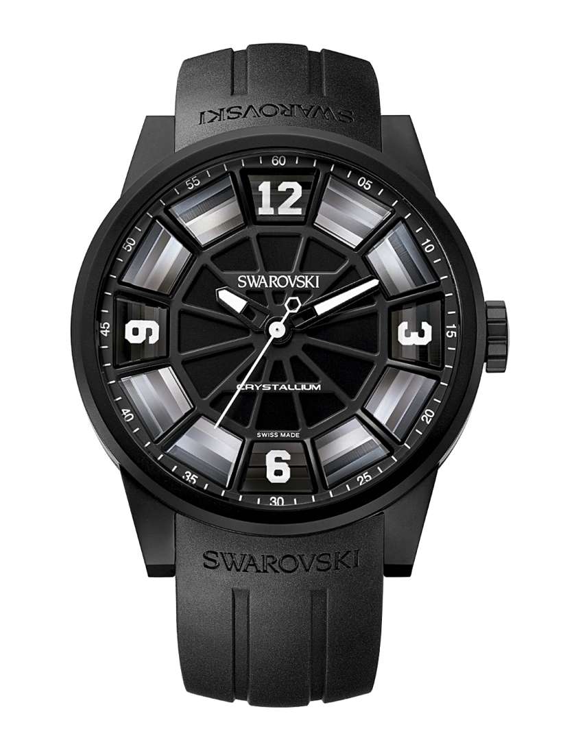 Buy SWAROVSKI Men Black Crystallium Automatic Watch 1181775 Watches for Men 1432762 Myntra