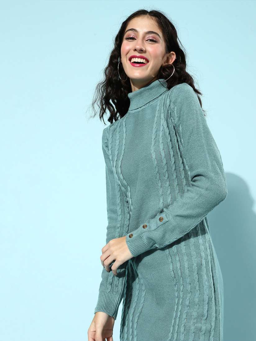 Myntra sweater dress 2025