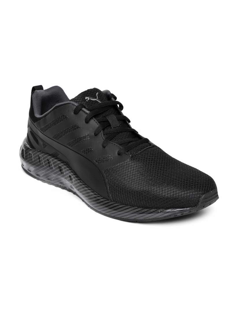 Buy PUMA Men Black Flare Stripes Running Shoes Sports Shoes for Men 1434889 Myntra