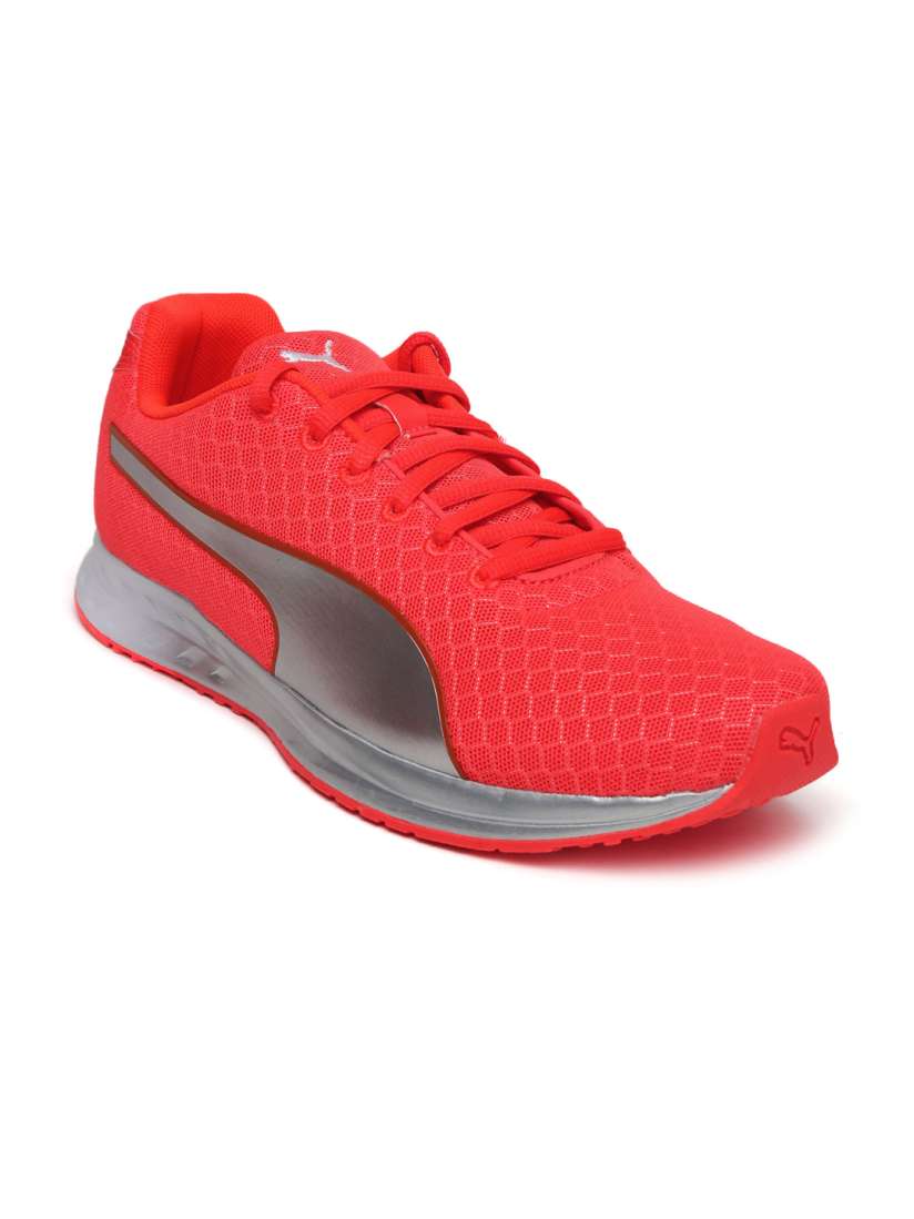 Puma neon orange shoes online