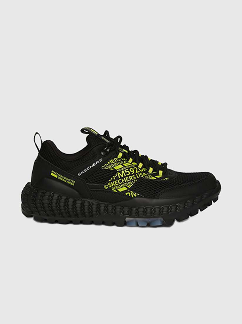 Buy Skechers Men Black Monster Mashton Leather Sneakers Casual Shoes for Men 14375024 Myntra