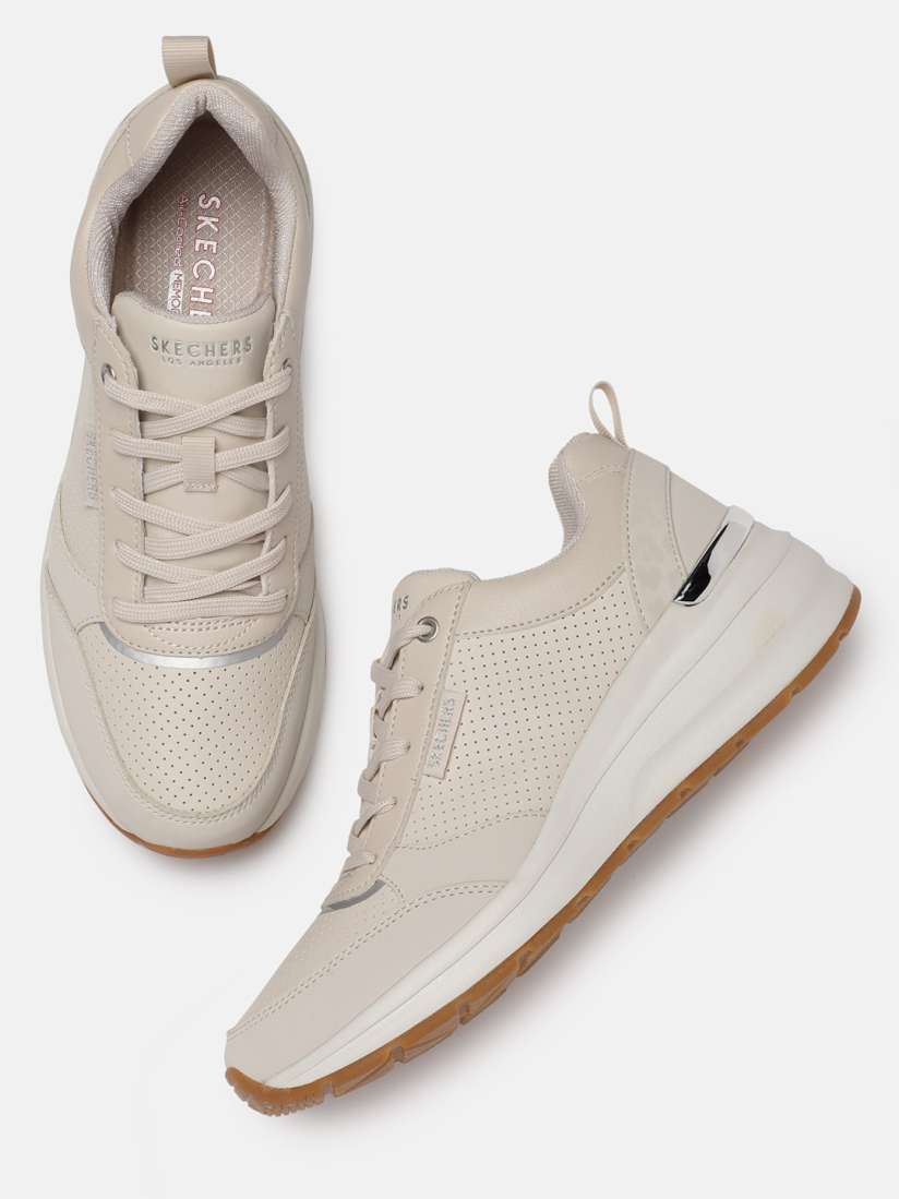 Buy Skechers Women Beige BILLION SUBTLE SPOTS Sneakers Casual Shoes for Women 14375288 Myntra